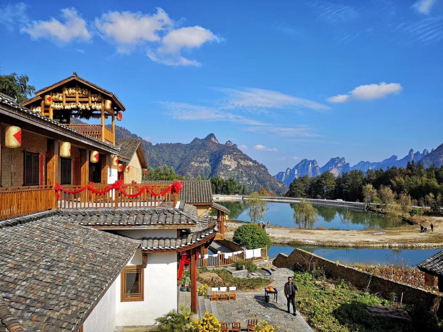Dayong Antique Feature Resort Zhangjiajie Exterior foto