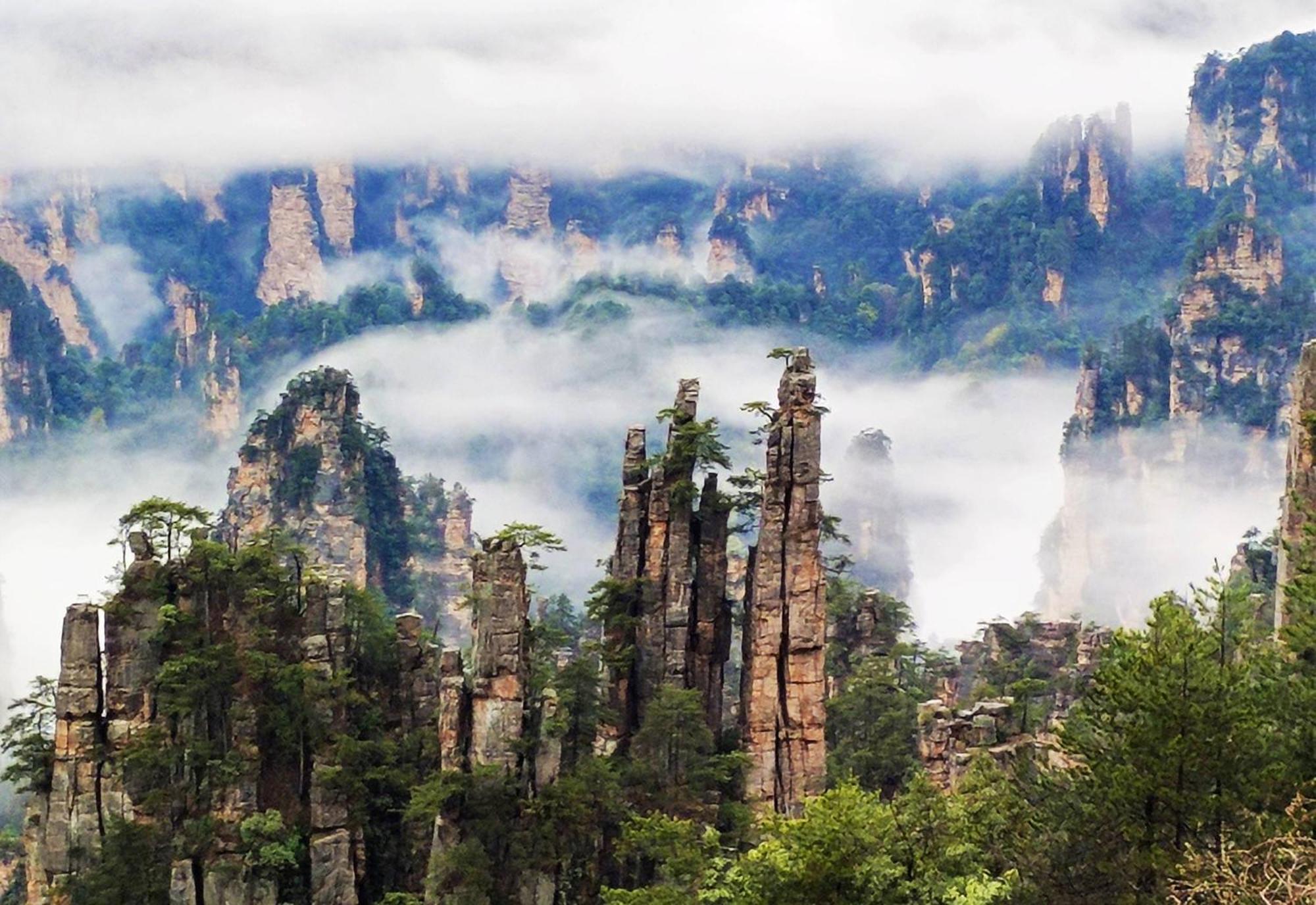 Dayong Antique Feature Resort Zhangjiajie Exterior foto