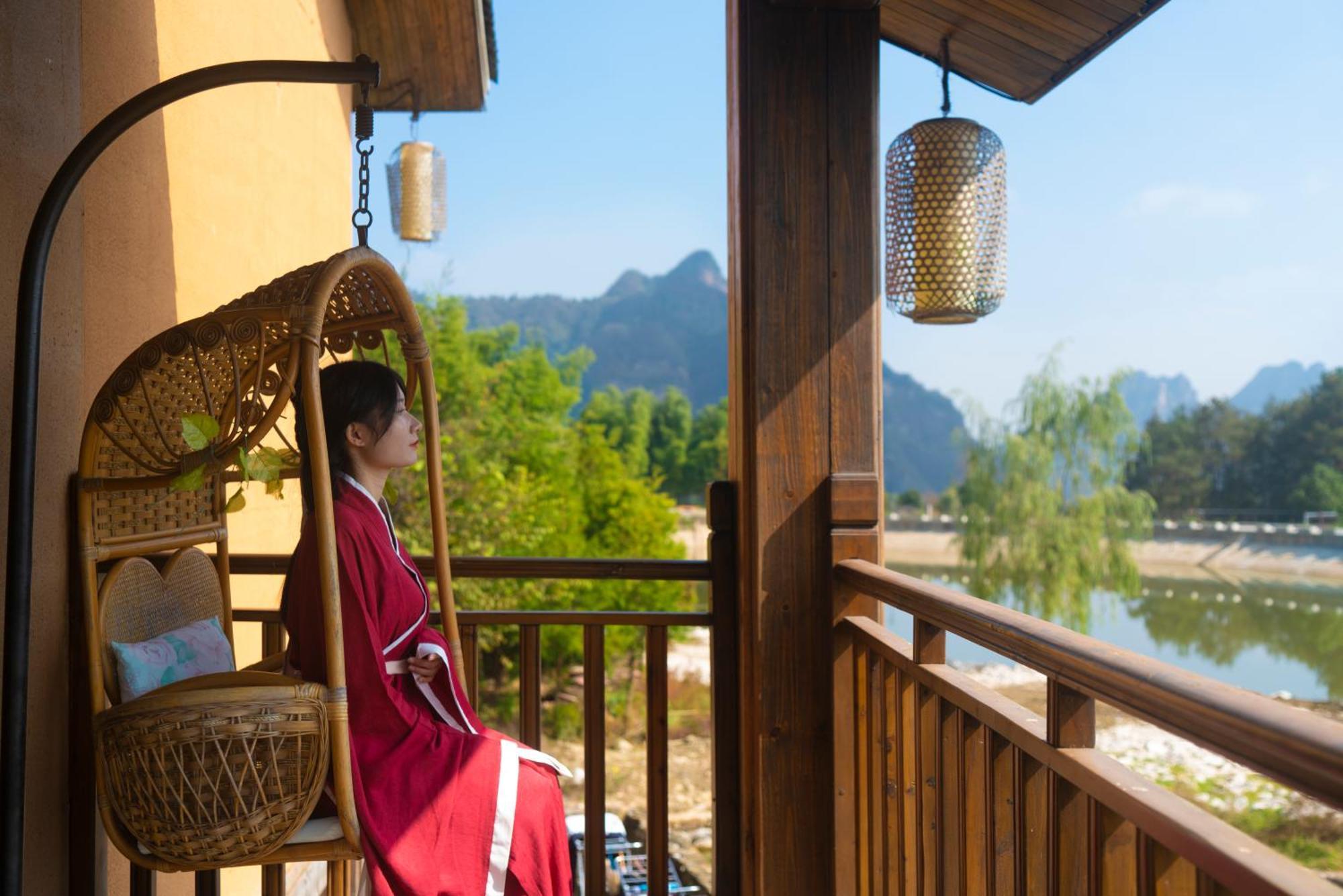 Dayong Antique Feature Resort Zhangjiajie Exterior foto